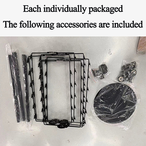 Présentoir en métal Stand Retail Wire Potato Metal Clip Strips Lays Potato With 72 Clips - Product Image 5