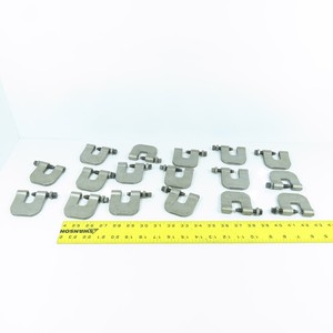 PLC 200 4" I.P. Beam C-Clamp 3/8" Rod Lot Of 15 Warranty Product - Product Image 1