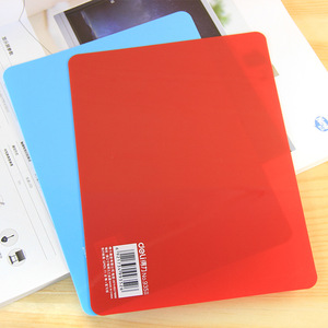 Deli Writing Pad A4 Plastic 298x198mm Colorful Exam Paper Carbon Copy Board - Product Image 2