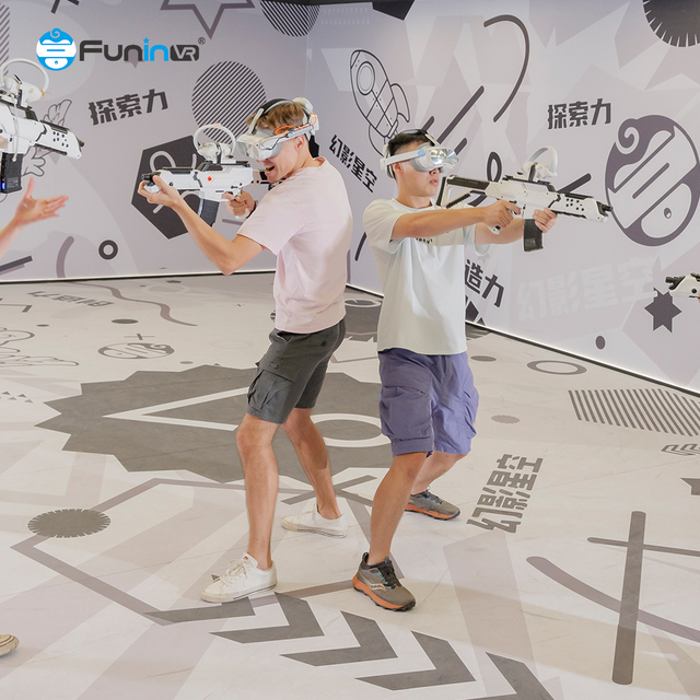 VR Arena Indoor Metal Offline Virtual Reality Interactive Shooting Arcade 4-Player Park Playground Shopping Mall Adventure Park