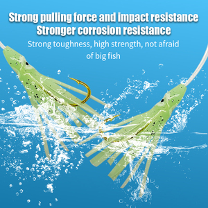 Esca Artificiale Morbida a Forma di Polpo e Calamaro, Jig con Tre Ami in Linea per la <span class=keywords><strong>Pesca</strong></span> in Mare - Product Image 5