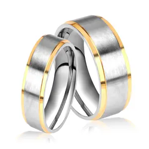 प्रत्यक्ष फैक्टरी मूल्य के लिए युगल के छल्ले हीरे की सुंदर सोने की अंगूठी डिजाइन के साथ तुर्की के छल्ले गहने दुल्हन