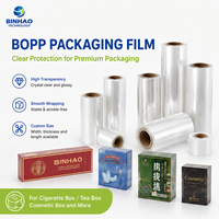 Film d'emballage BOPP personnalisé pour emballer des boîtes de cigarettes, des parfums, des cosmétiques, des boîtes de thé