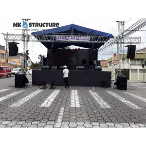 Structure de scène <span class=keywords><strong>en</strong></span> aluminium de haute qualité pour concerts et mariages, et structure de toit pour éclairage de scène, à vendre - Product Image 1