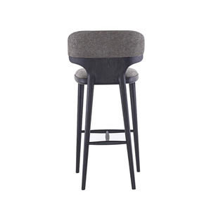 <span class=keywords><strong>Tabouret</strong></span> <span class=keywords><strong>de</strong></span> <span class=keywords><strong>bar</strong></span> en bois massif, style minimaliste nordique italien, dossier haut <span class=keywords><strong>de</strong></span> <span class=keywords><strong>65</strong></span> <span class=keywords><strong>cm</strong></span> ; Design moderne pour comptoir <span class=keywords><strong>de</strong></span> cuisine commercial ou domestique - Product Image 3