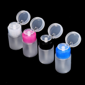 Botella de Plástico de 60 ml con Bomba Dosificadora para Limpiar y Remover Esmalte de Uñas, Dispensador Portátil Mini, Recargable, Herramienta para Manicura y Arte de Uñas - Product Image 3