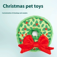 Jouets à mâcher pour chien en peluche de Noël personnalisés, écologiques, interactifs, résistants aux morsures, imperméables IP67 CLH
