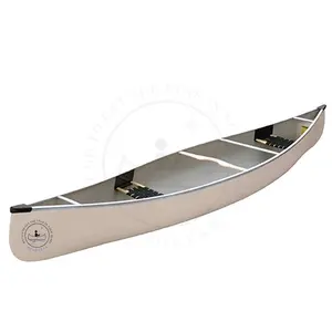 Opular-canoa de fibra de vidrio, kayak de pesca con paleta, 2 P