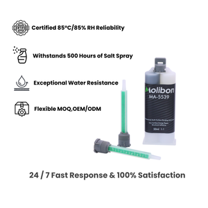 Adhesivo Estructural de Plásticos LSE 1:1 de <span class=keywords><strong>Ultra</strong></span> Fuerte Adhesión para Aleación 6061, PET, PVC, PS, LCP, ABS, TPU, PPS, PMMA, PP, PE, HDPE, POM - Product Image 2