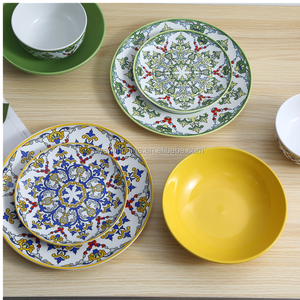 Service de table de style marocain de luxe <span class=keywords><strong>Jordan</strong></span>, 18 pièces, 24 pièces, assiettes à dîner pour manger, prix direct d'usine en gros - Product Image 5