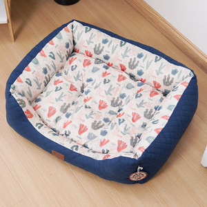 Cama Refrigerante para Mascotas, Rectangular, Relleno de Fibra de Poliéster, para Perros y Gatos, Colchoneta Cómoda para Dormir en Verano, Lavable a Mano - Product Image 3