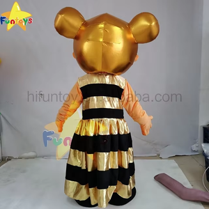 Funtoys personalizar Lo.L muñeca <span class=keywords><strong>belleza</strong></span> chica mascota <span class=keywords><strong>disfraz</strong></span> Diva muñeca <span class=keywords><strong>reina</strong></span> abeja fantasía dibujos animados Cosplay Halloween Traje para adultos - Product Image 5