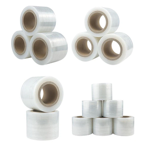 工厂低价PE食品级100%原生LLDPE铸造软质透明防潮高光迷你拉伸膜 - Product Image 5