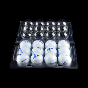 A buon mercato trasparente 12 palline da Golf Pack in plastica trasparente vassoio Blister vongole guscio Blister vassoio per imballaggio vassoi - Product Image 1