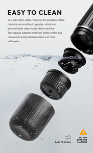 Machine à café portable électrique auto-chauffante ICafilas, machine à café <span class=keywords><strong>Nespresso</strong></span> pour les sorties et les voyages - Product Image 5