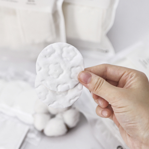 Almohadillas desmaquillantes redondas de muestra gratis Almohadillas cosméticas de algodón natural desechables - Product Image 3