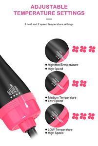 Brosse sèche-cheveux professionnelle HQ Mixed Proc, outils de coiffage en une seule étape, chauffage rapide, lissage et séchage des cheveux, brosse à air chaud - Product Image 6