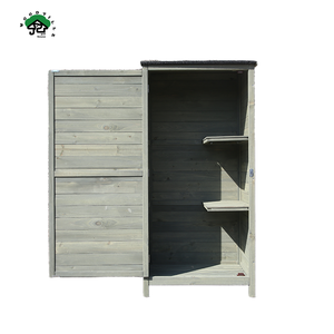 Petit abri de jardin en bois robuste et imperméable à l'eau - Product Image 3