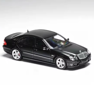 Modellino Auto MK MODEL Edizione Limitata 1:64 <span class=keywords><strong>Mercedes</strong></span> W211 E63 Classico Quattro Fari, Modello in Metallo da Collezione - Product Image 4