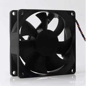 <span class=keywords><strong>Foxconn</strong></span> 24V 48V DC12V 0.60A EC AC 80X80X25mm 8ซม. 8025 4เส้นระบายความร้อนท่อระบายไอเสีย PVA080G12H-P00 - Product Image 2