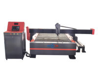Machine de découpe plasma de table CNC de haute précision et facile pour l'acier au carbone/acier inoxydable largement utilisée dans de nombreuses industries