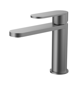 Concealed Basin Faucet tap Flat Handle, Hidden Mount, <b>Brushed</b> Silver/Gun Grey/Champagne Gold, Contemporary Bathroom, OEM - Product Image 5
