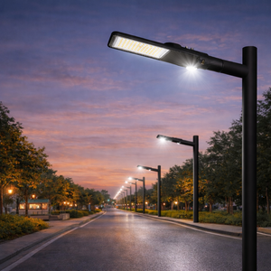 Efficient 180lm IP65 IK08 50000H NEMA Ready Outdoor LED Street Light For Urban Road Pathway Parking Area