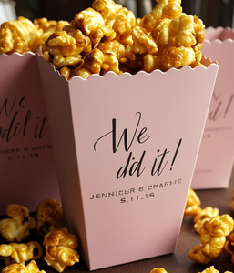 Các Nhà Sản Xuất Cung Cấp Thực Phẩm Các Tông Màu Trắng Hộp Bỏng Ngô Dùng Một Lần Tùy Chỉnh Kích Thước Và In Ấn Bỏng Ngô Xô Gà Hộp Cơm - Product Image 5