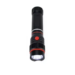 multifunctional portable extend flashlight plastic small mini COB 1W LED torch