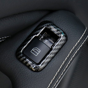 Garniture de lève-vitre en fibre de carbone Mercedes Benz pour les classes A, B, E, C, GLS, GLE, ML, GL, GLK, GLA - Amélioration intérieure - Product Image 2