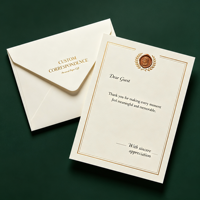 Individuell Bedruckter Umschlag Postkarte Geburtstagsgrußkarte Schreibwaren Handgeschriebener Brief Liebesbrief Umschlag