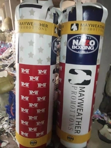 卸売ボクシングパンチバッグ充填フルフィルパンチングバッグ100ポンドボクシングPUレザーピンクパンチングバッグサンドバッグ
