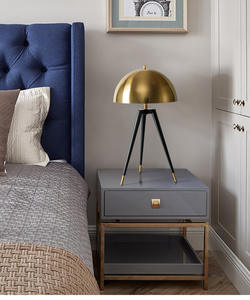 Lampe de table ronde HID élégante, moderne et simple, portable, avec alimentation secteur, corps en fer flexible, <span class=keywords><strong>pour</strong></span> éclairage de bureau - Product Image 4