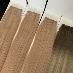 Extension per <span class=keywords><strong>Capelli</strong></span> di Qualità Professionale 2026 - Nuovo Design, <span class=keywords><strong>Capelli</strong></span> Europei Remy con Cuticole Allineate, Morbidi, Tutti i Colori, Genius Weft - Product Image 4