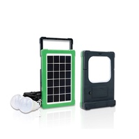 Kit solaire WHC SOLAR 100W 200W pour le camping, petit mini kit solaire hors réseau, éclairage, ampoule, maison, kit solaire complet avec panneau