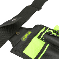 Sac à outils ceinture taille poche étui capacité sac à outils taille poches renforcé kit électrique robuste taille électricien sac à outils