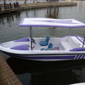<span class=keywords><strong>Alquiler</strong></span> de Bote Eléctrico Comercial Personalizable para 4 Personas, con Motor de Fibra de Vidrio, Panel Solar y Batería, para Parques Acuáticos y Zoológicos - Product Image 4