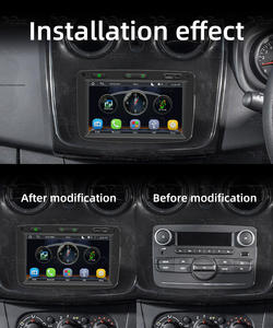 Lecteur multimédia vidéo Android pour voiture BQCC 7 pouces, écran de voiture, Carplay pour <span class=keywords><strong>Dacia</strong></span> Logan Dokker Duster Sandero Lodgy Renault Captur - Product Image 2