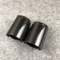 Embout d'échappement M Performance pour M2 F87 M3 F80 M4 F82 F83 F10 M5 en fibre de carbone