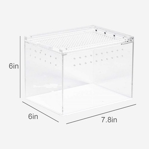 เคสอะคริลิคแม่เหล็ก,กล่องเพาะพันธุ์สัตว์เลื้อยคลานกรงสวนขว<span class=keywords><strong>ด</strong></span>สำหรับแมงป่องสลิง<span class=keywords><strong>ไอ</strong></span><span class=keywords><strong>โซ</strong></span>โทปจิ้งจกแมลงสาบ - Product Image 6
