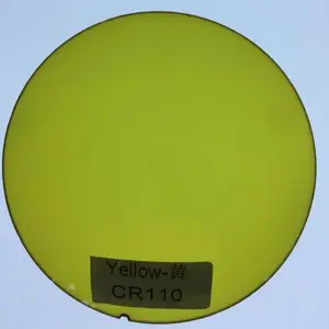 धूप का चश्मा लेंस 75mm 1.49 1.56 1.60 (Soild/ढाल रंग) 0ptical लेंस CR39 टिंट लेंस
