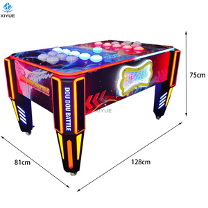 Juego de Arcade de Batalla para Dos Jugadores Operado con Monedas en el Parque de Atracciones: Naughty Bean Catch Light, Juego de Golpear con Martillo de Plástico para Niños - Product Image 6