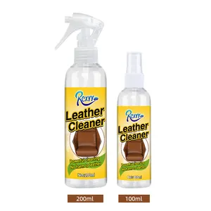 Factory Hot Selling Leather Care High Quality 100ml 200ml Portable Liquid Leather Cleaner Spray For Leather Cleaning