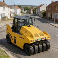 CNCMC Promotion TRW20-30 Compacteur routier pneumatique 20-30 tonnes, largeur de roulement 2790 mm, moteur Cummins 125 kW, 5+6 pneus, pour asphalte