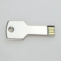 Metalen Sleutel Usb Flash Drive Custom Logo Usb Gadgets 2Gb 4Gb Memory Stick Fancy 2.0 3.0 Pen Drive