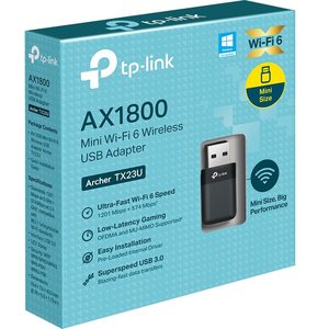 Tarjeta de Red Inalámbrica USB 3.0 de Doble Banda Wi-Fi 6 <span class=keywords><strong>TP</strong></span>-<span class=keywords><strong>Link</strong></span> Archer TX20U Plus de Alta Potencia AX1800 con Diseño Mini para Portátiles - Product Image 1