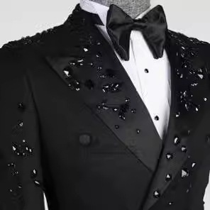S0099R 2026 New Fashion High Quality Men's Elegant Hot Sale New Design Wedding Social <b>Suit</b> - Product Image 2