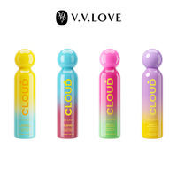 V.V.LOVE Brume Corporelle Parfumée Cloud 200ml Parfum Longue Durée Flacon Dégradé 4 Senteurs OEM Marque Privée Vente en Gros