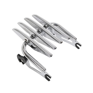 Portaequipajes cromado Stealth para Harley Touring Road Street Glide 2009-2024 <span class=keywords><strong>2023</strong></span> - Product Image 1