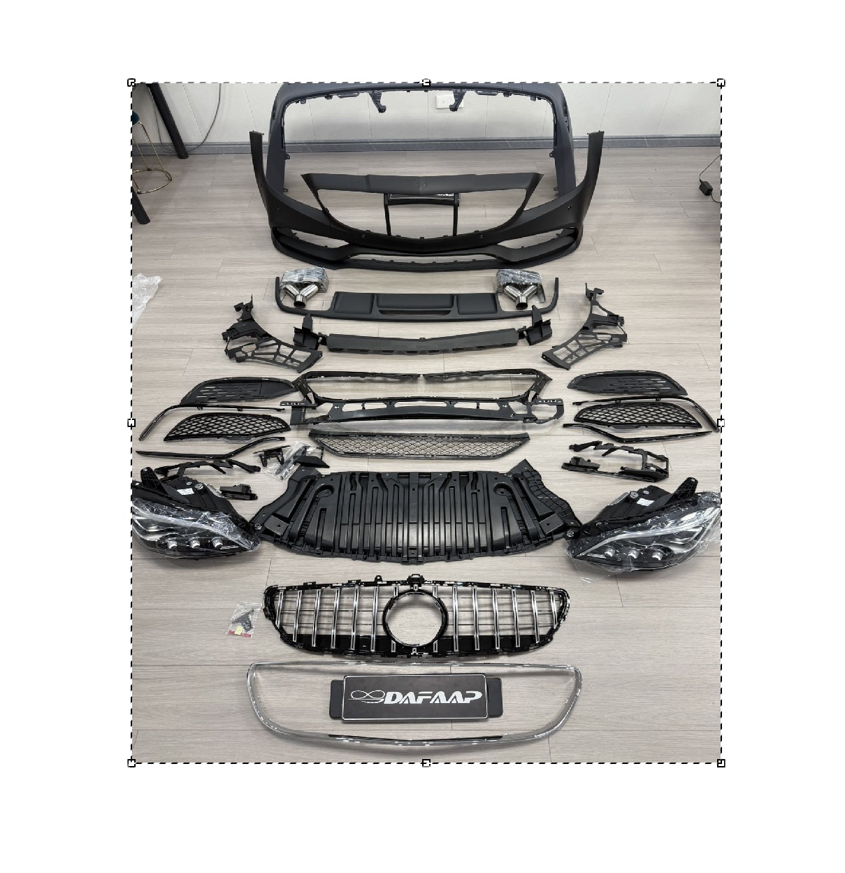 w205 amg rear bumper